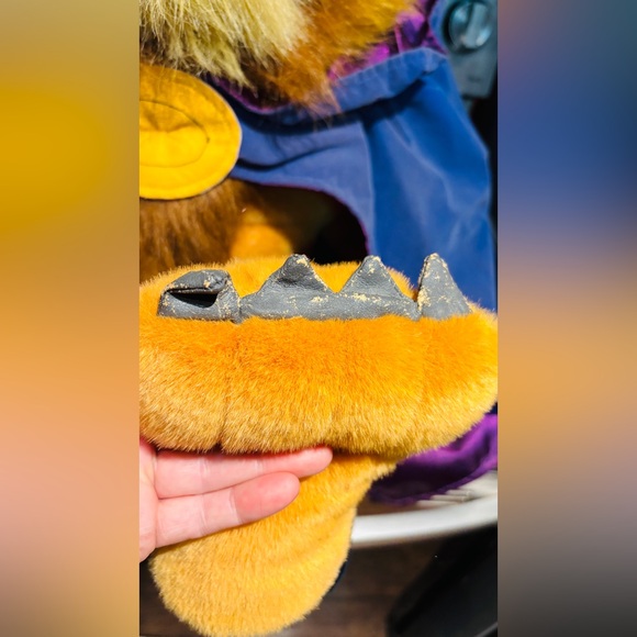 Disney Store 32” Giant Beast Plush Beauty & the Beast Large w/ Tag - Picture 6 of 12